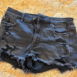 American Eagle high rise shorts size 6 next level stretch